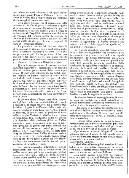 Pathologica rivista quindicinale