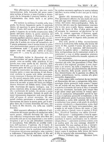 Pathologica rivista quindicinale