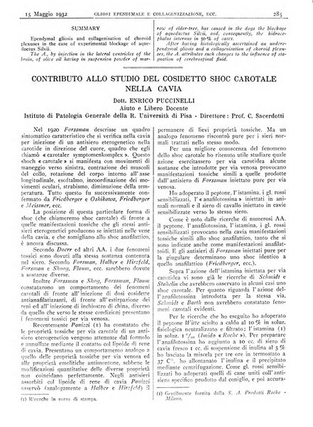 Pathologica rivista quindicinale