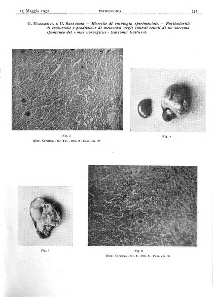 Pathologica rivista quindicinale