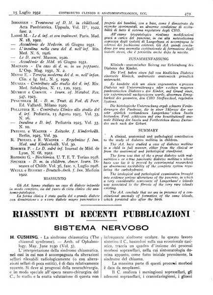 Pathologica rivista quindicinale