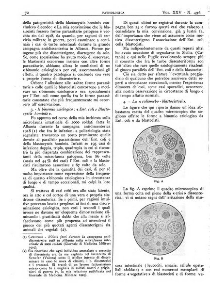 Pathologica rivista quindicinale