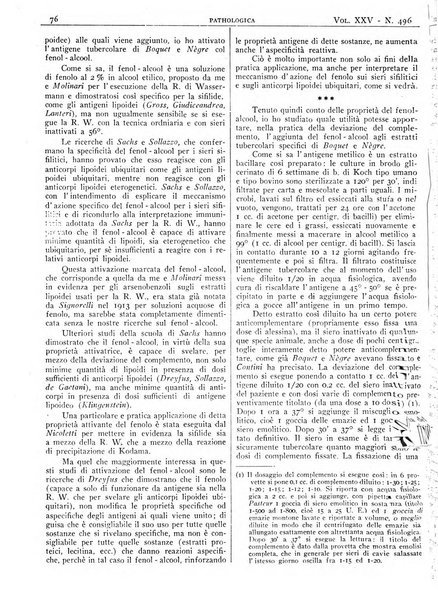 Pathologica rivista quindicinale