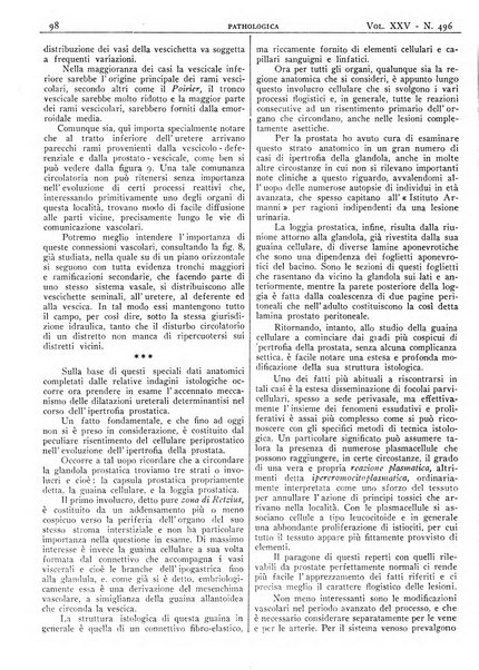 Pathologica rivista quindicinale