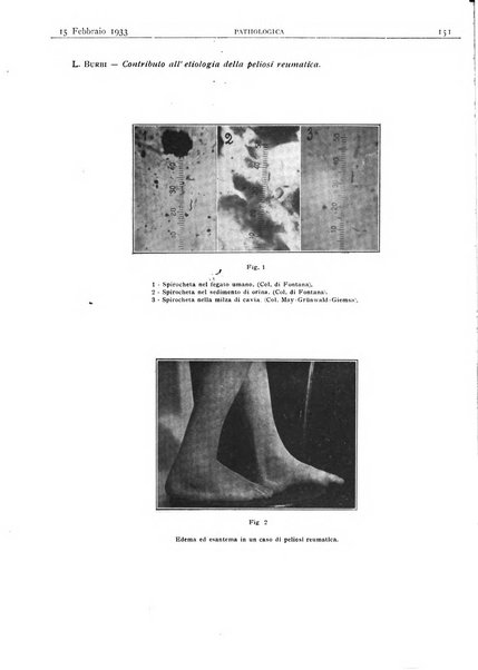 Pathologica rivista quindicinale