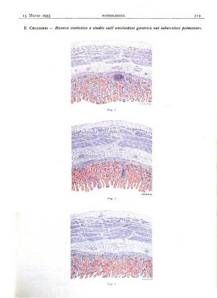 Pathologica rivista quindicinale