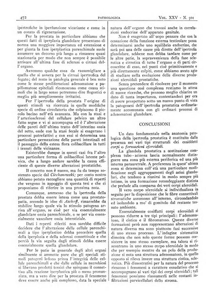 Pathologica rivista quindicinale