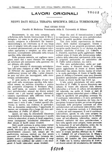 Pathologica rivista quindicinale