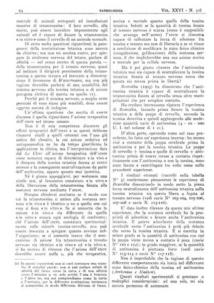 Pathologica rivista quindicinale