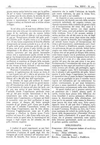 Pathologica rivista quindicinale