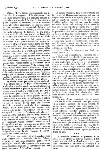 Pathologica rivista quindicinale