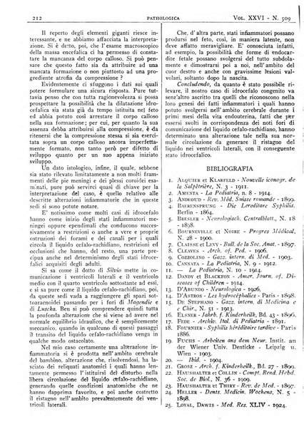 Pathologica rivista quindicinale