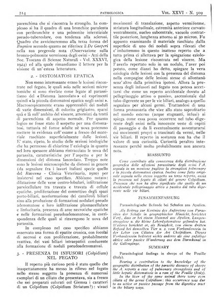 Pathologica rivista quindicinale