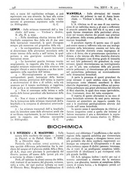 Pathologica rivista quindicinale