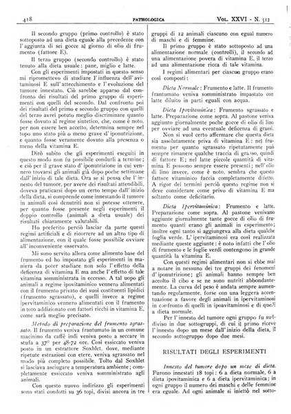 Pathologica rivista quindicinale