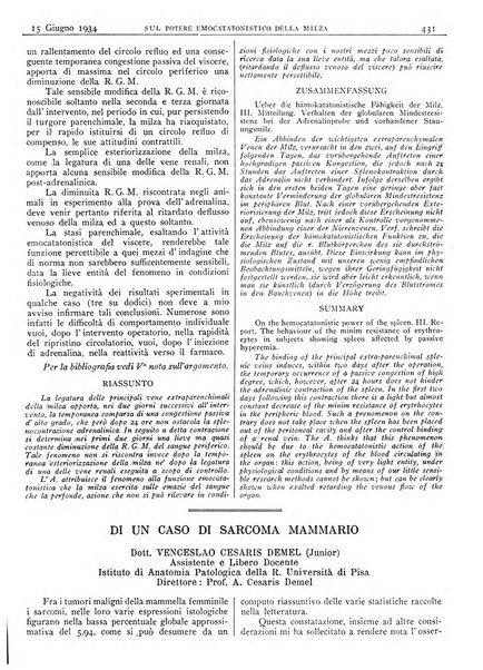 Pathologica rivista quindicinale