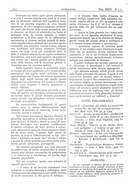 Pathologica rivista quindicinale