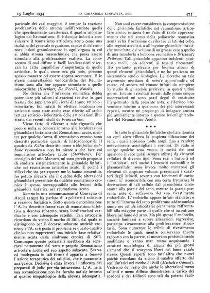 Pathologica rivista quindicinale