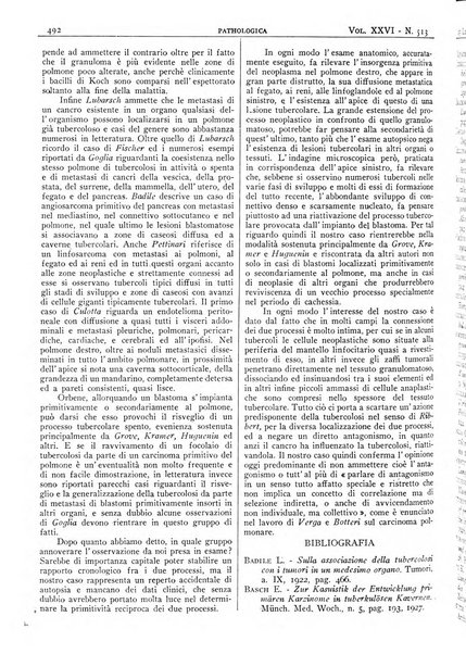 Pathologica rivista quindicinale