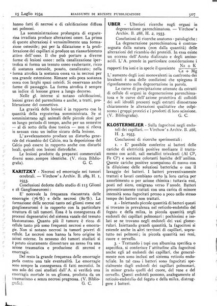 Pathologica rivista quindicinale