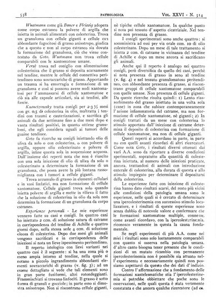 Pathologica rivista quindicinale