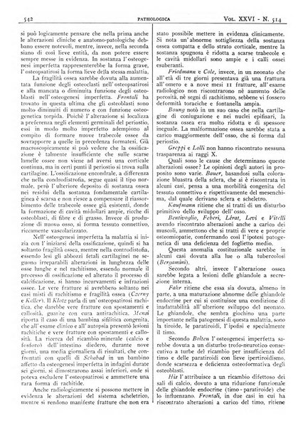 Pathologica rivista quindicinale