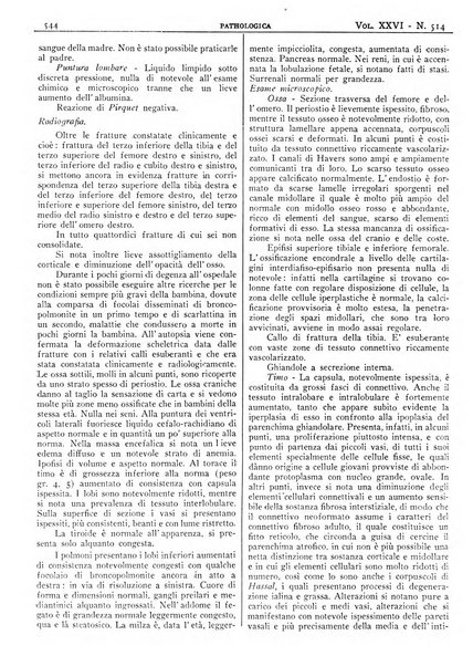 Pathologica rivista quindicinale