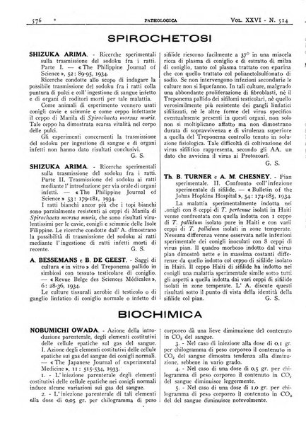 Pathologica rivista quindicinale