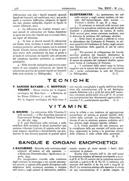 Pathologica rivista quindicinale