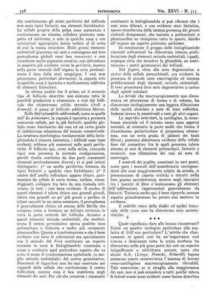 Pathologica rivista quindicinale