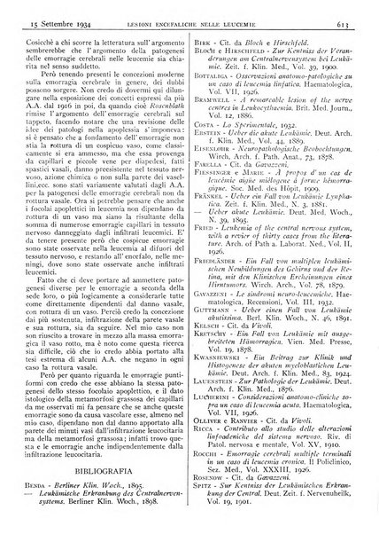 Pathologica rivista quindicinale