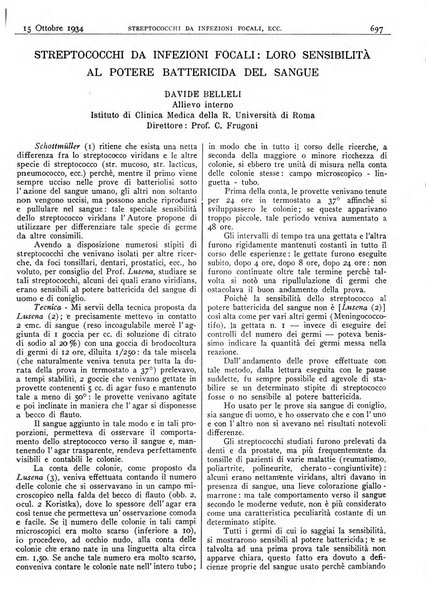 Pathologica rivista quindicinale