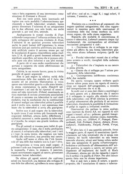 Pathologica rivista quindicinale