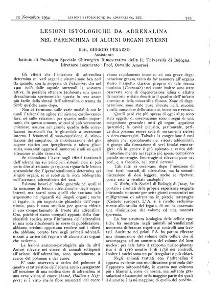 Pathologica rivista quindicinale