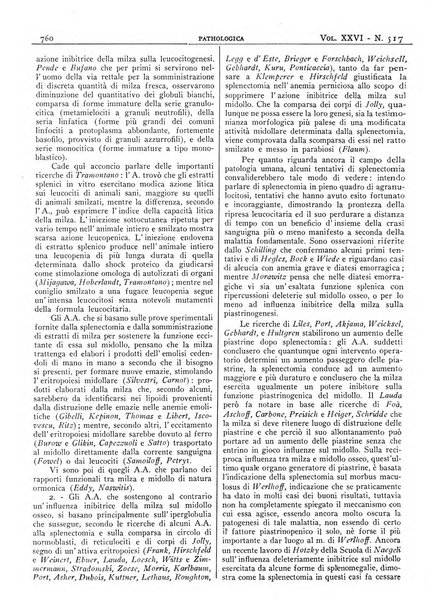 Pathologica rivista quindicinale