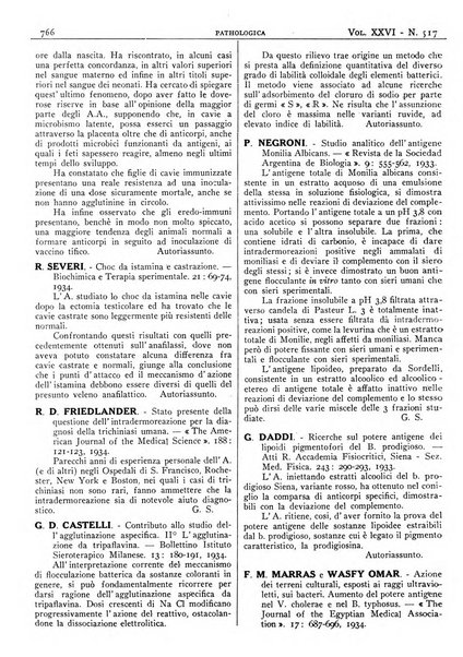 Pathologica rivista quindicinale