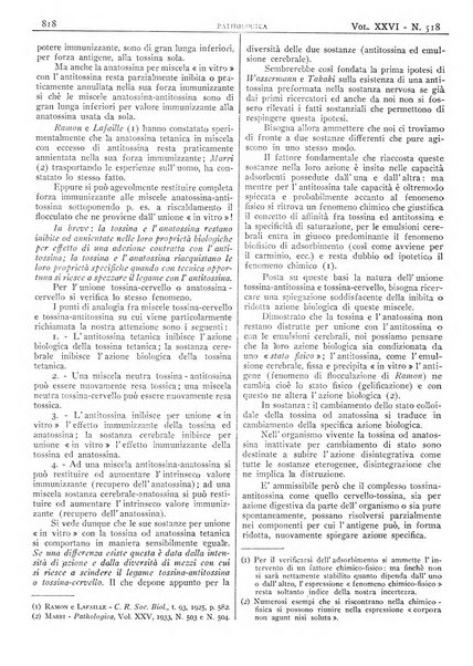 Pathologica rivista quindicinale