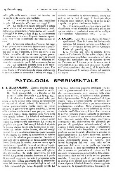 Pathologica rivista quindicinale