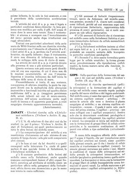 Pathologica rivista quindicinale