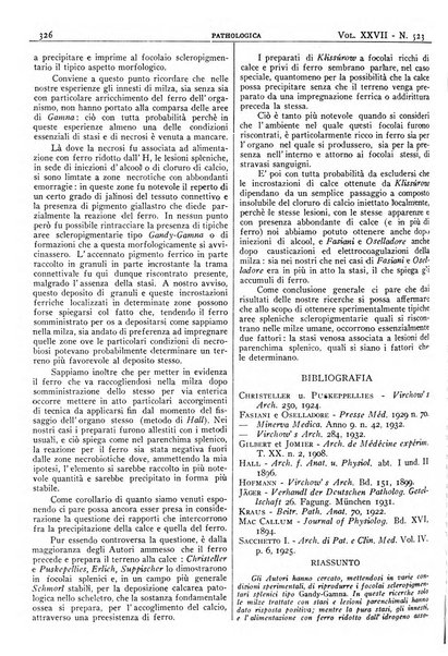 Pathologica rivista quindicinale