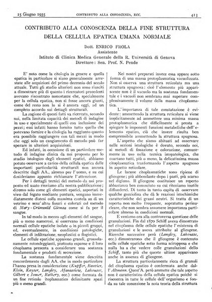 Pathologica rivista quindicinale