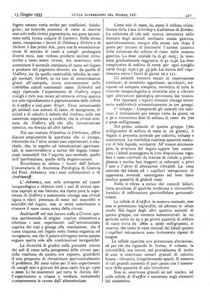 Pathologica rivista quindicinale