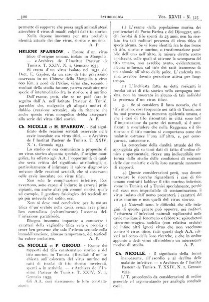 Pathologica rivista quindicinale