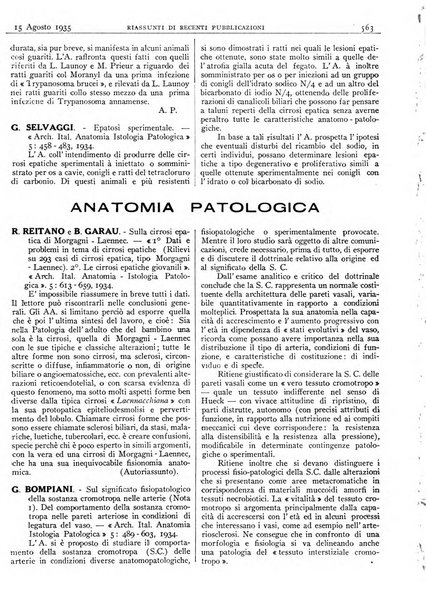 Pathologica rivista quindicinale