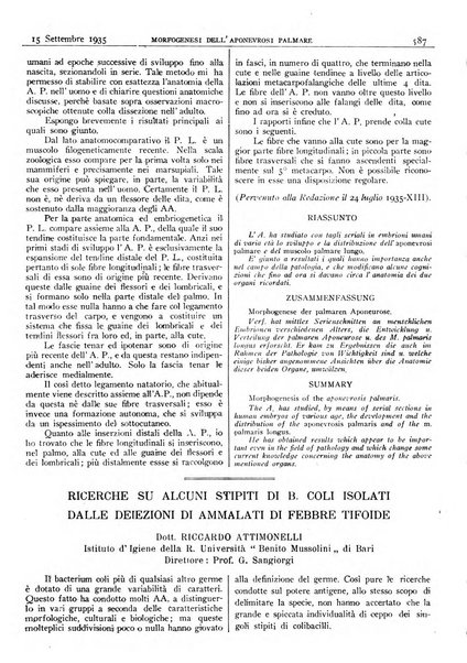 Pathologica rivista quindicinale