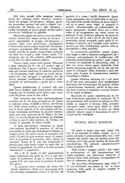 Pathologica rivista quindicinale