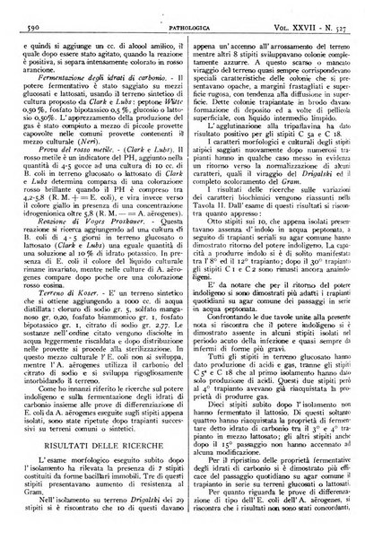 Pathologica rivista quindicinale