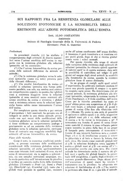 Pathologica rivista quindicinale