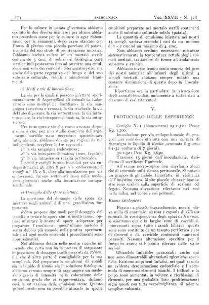 Pathologica rivista quindicinale