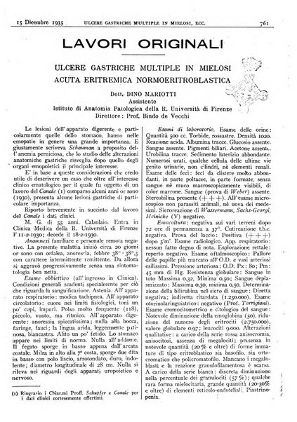 Pathologica rivista quindicinale